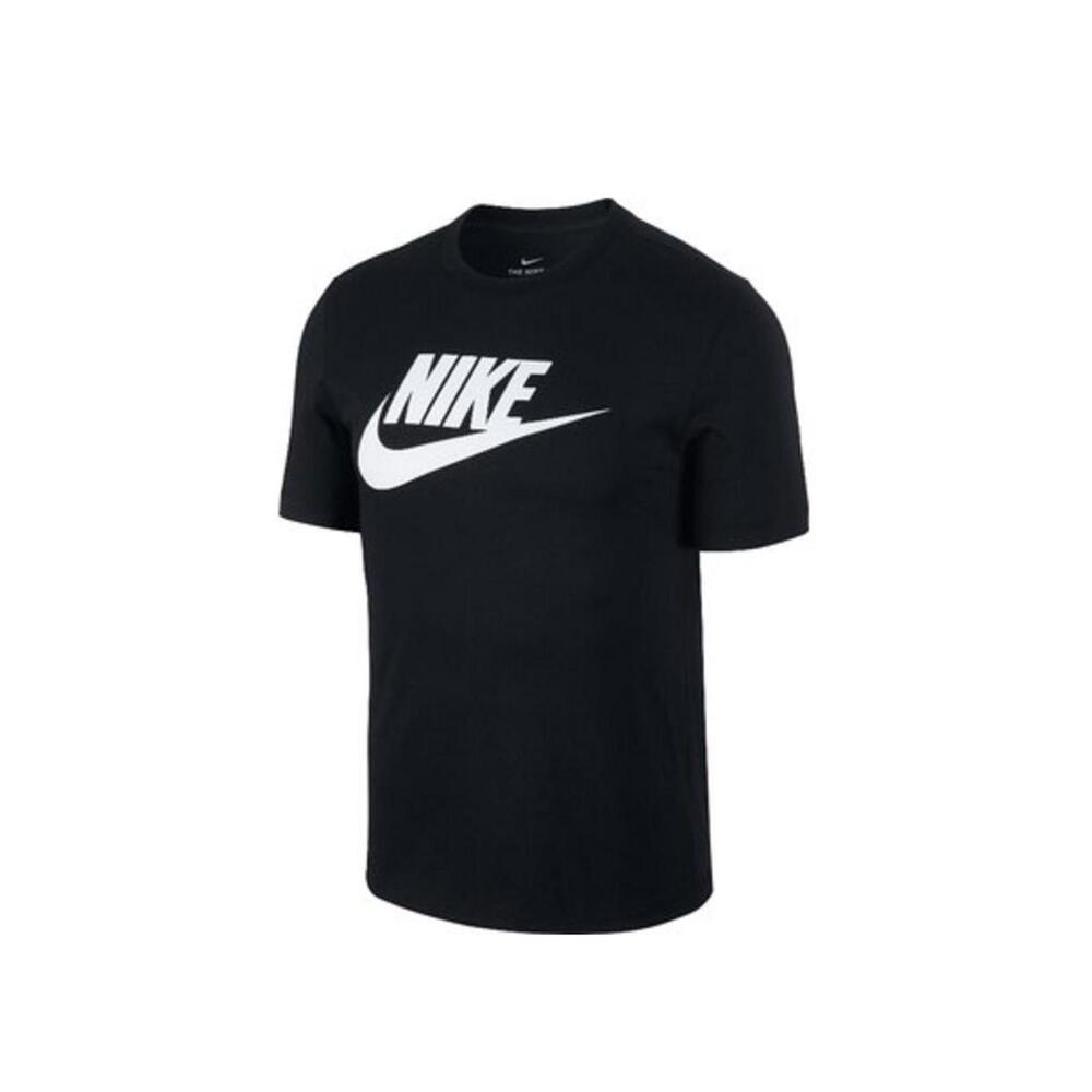 Nike The Nike Tee Black White Logo Short Sleeve T-Shirt NWT Men’s M